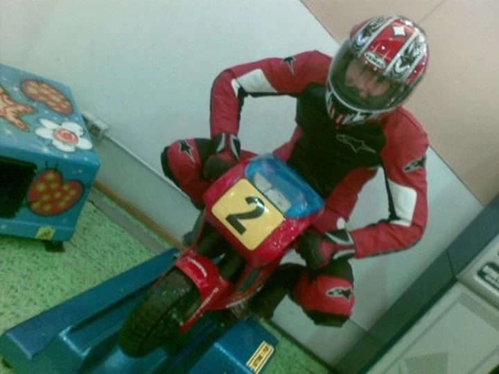 Foto del giorno: Cagiva 500 a gettoni
