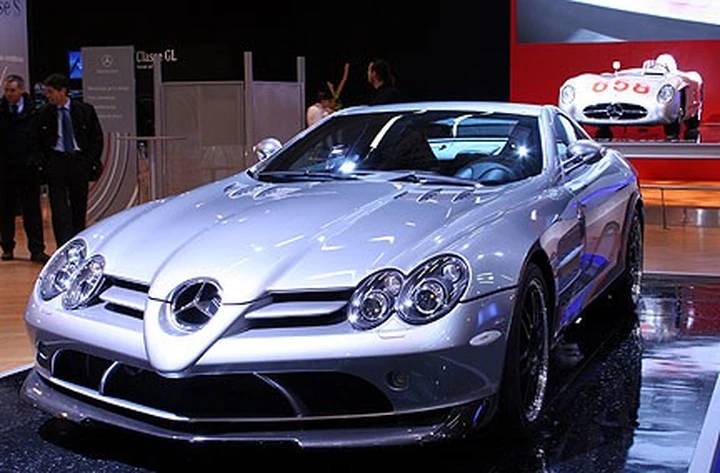 Anteprima italiana per Mercedes SLR 722 Edition