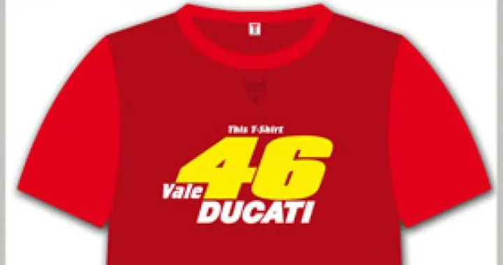 La prima T-Shirt Vale 46 Ducati