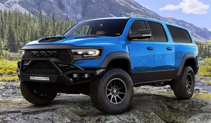 RAM 1500 TRX by Hennessey: il pick-up da 712 CV trasformato in un super SUV