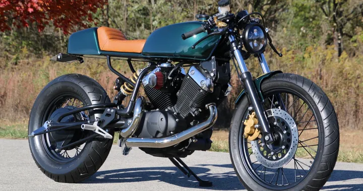 Classy Nuisance: restomod su Yamaha Virago 535 da 172 kg