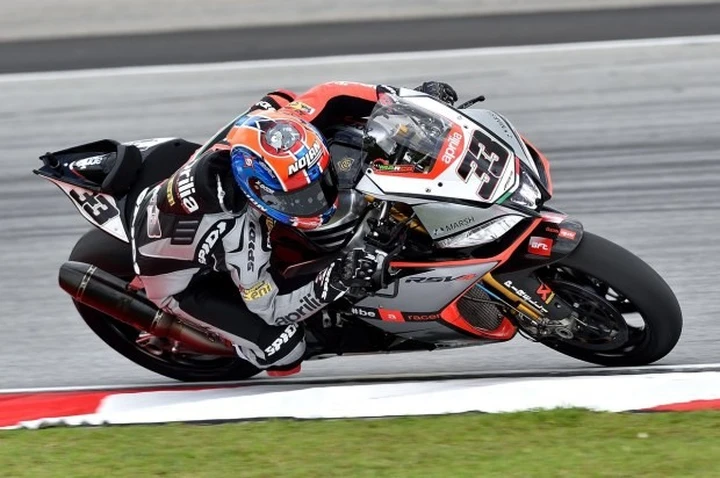 SBK Sepang 2014: prima vittoria di Melandri con l'Aprilia in Gara-1