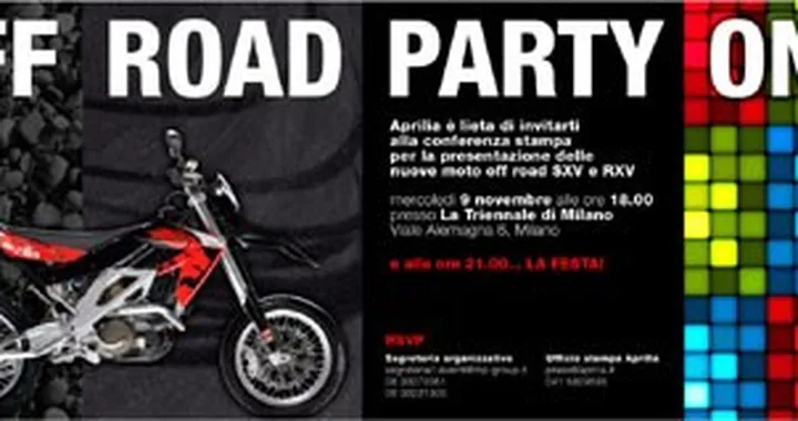 Off Road Party Aprilia