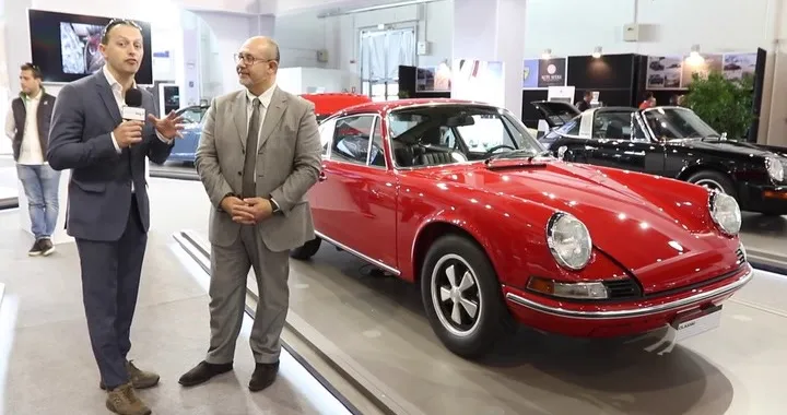 Porsche Stand Fiera di Padova Auto d'epoca