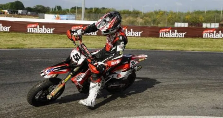 Supermotard: Chareyre vince a Viterbo la terza prova degli Internazionali d'Italia