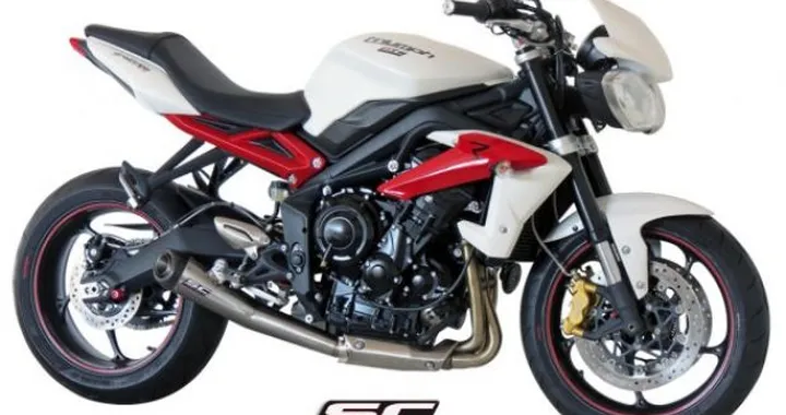 Gamma scarichi SC-Project per Triumph Street Triple 2013