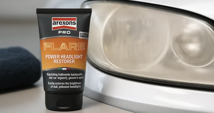 Fari come nuovi con Arexons Car Care Pro FLARE in offerta