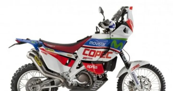 Aprilia RXV 4.5 al via della Dakar 2010