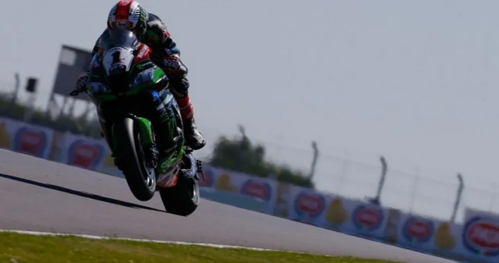 SBK Donington 2017: Jonathan Rea nelle FP1