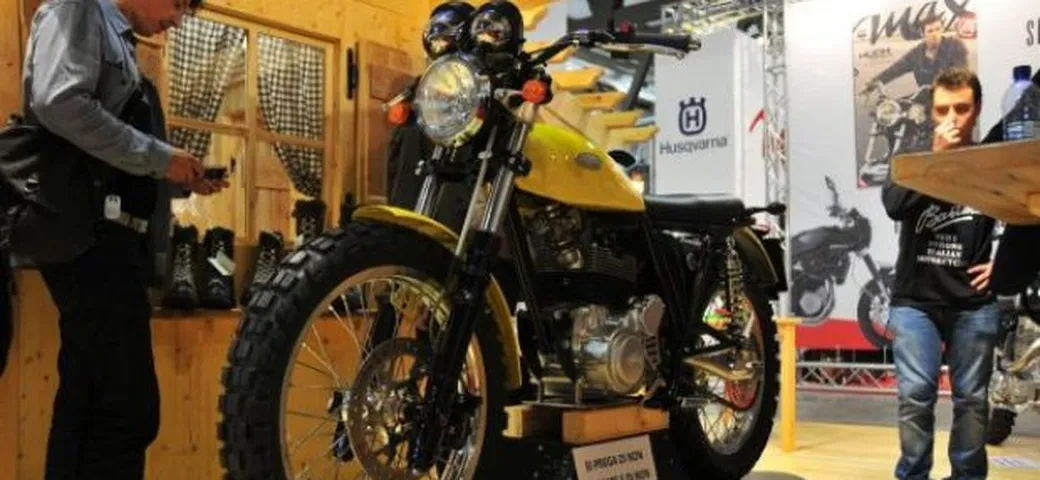 Borile B450 Scrambler e listini 2012 - Salone Eicma Milano 2011