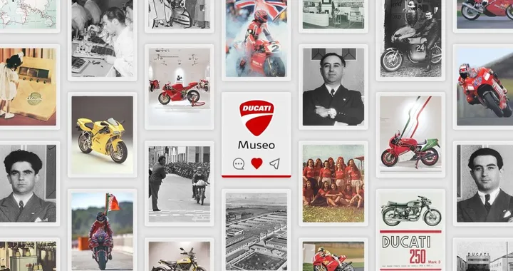 Ducati lancia il profilo Instagram del Museo: 99 anni di storia su due ruote