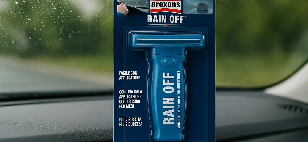 Rain Off Arexons in offerta Prime Day: visibilità perfetta sotto la pioggia a meno di 12 euro