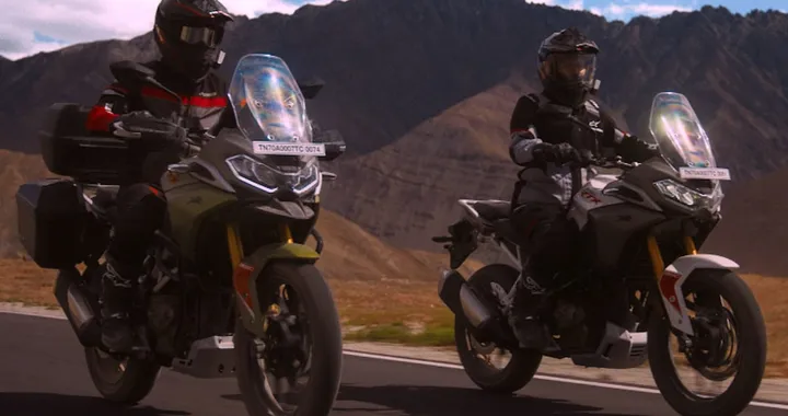 TVS Apache RTX 310: tutto sulla nuova adventure da 299 cc