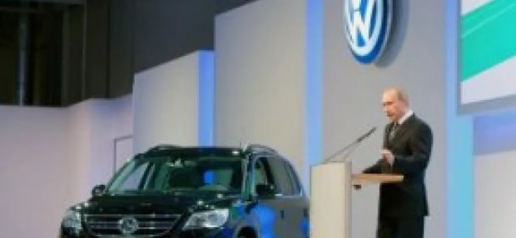 Volkswagen: partita oggi la produzione presso la fabbrica russa di Kaluga