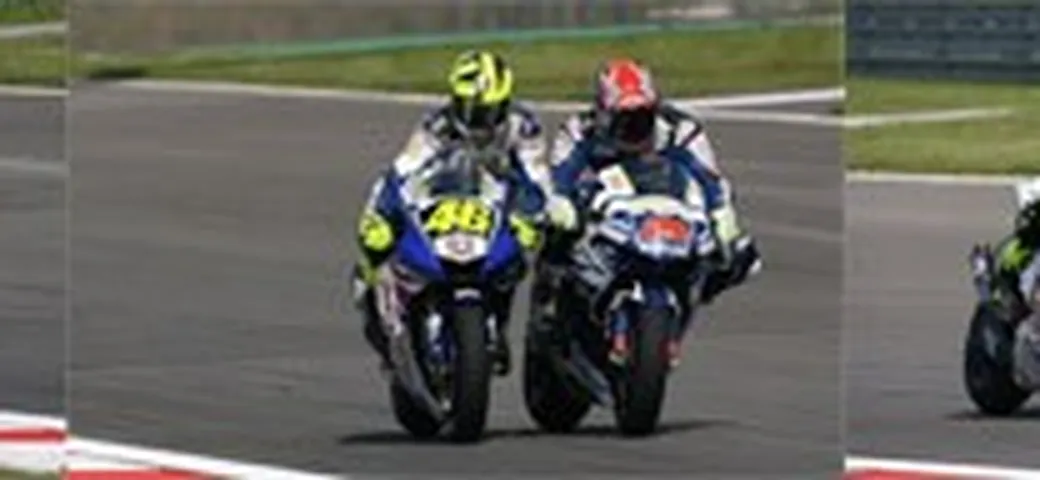 Sorpasso di Elias a Rossi, corretto?