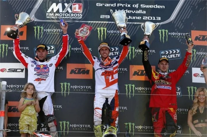 Mondiale Motocross 2013: doppietta di Cairoli a Uddevalla.
