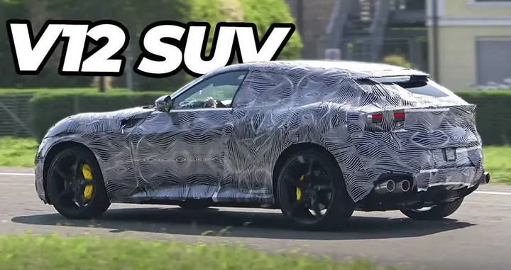 Ferrari Purosangue: che sinfonia il motore V12! [Video]