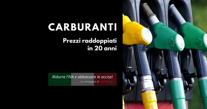Prezzo carburanti quasi raddoppiato in 20 anni. Ora basta: ecco il nostro impegno