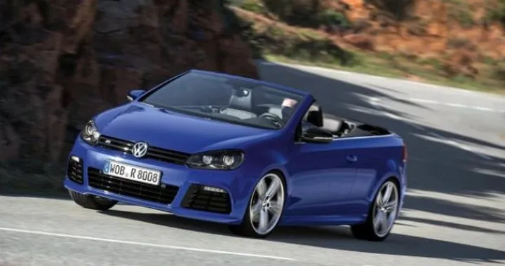 Volkswagen Golf R Cabrio: foto nuove della scoperta sportiva