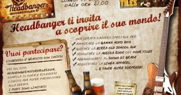 Una serata speciale firmata Headbanger
