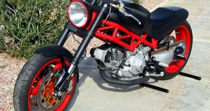 Desmodevil: un chopper Ducati