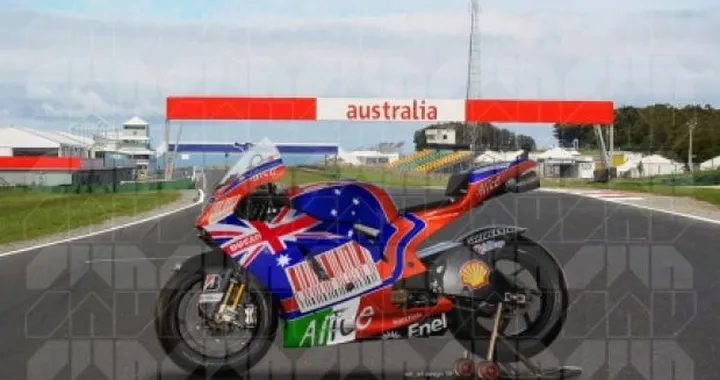 Ducati Desmosedici GP9 Stoner per il GP Australiano