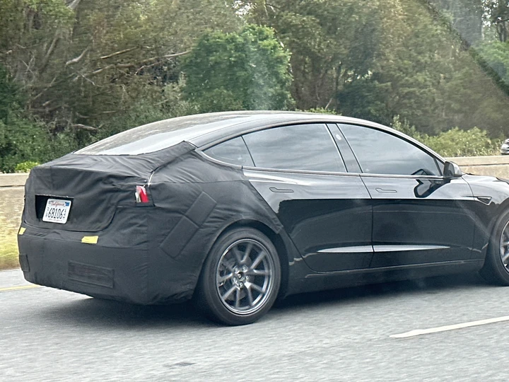 Tesla Model 3 restyling
