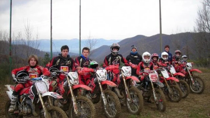 I giovani del San Carlo Junior Team a Polcanto per il corso teorico e pratico di off-road