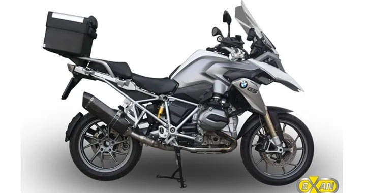 Scarico Exan X-Black per BMW R 1200 GS