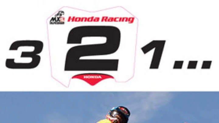 Jeremy McGrath a Genova col team MX Honda Racing