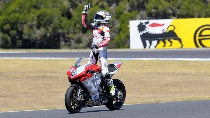 Supersport, Cluzel vince in Australia con la MV Agusta F3: 