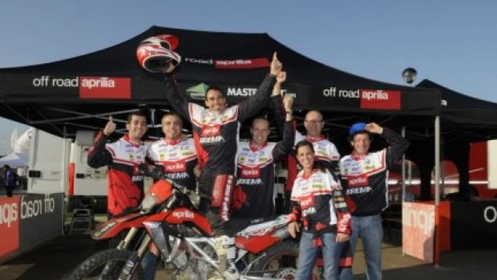 Stefan Merriman e Aprilia: doppio trofeo agli Assoluti d'Italia 2008