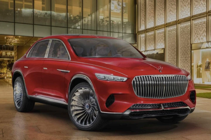 Mercedes-Maybach Vision Ultimate Luxury: sfuggite le prime immagini