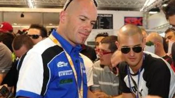 WSBK Kyalami: brutta caduta per Laconi nelle libere