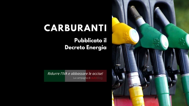 Decreto Energia: arrivano (finalmente) i tagli alle accise al distributore