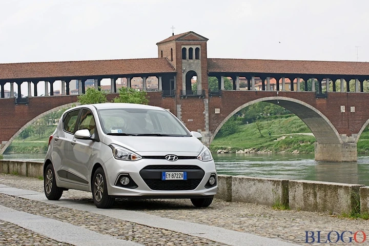Hyundai i10: la prova su strada