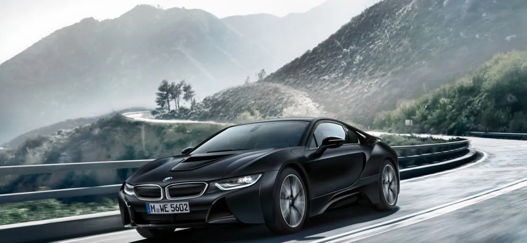 BMW i8 Frozen Black e Frozen Yellow