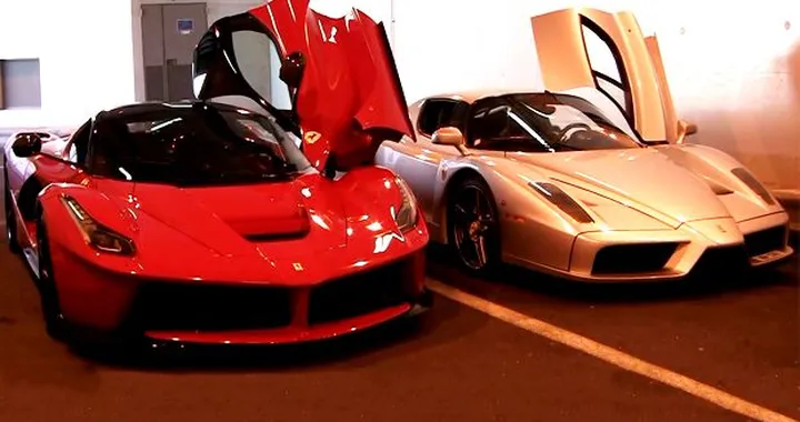 LaFerrari contro Ferrari Enzo in Video