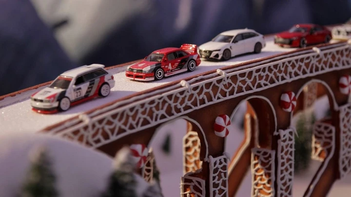 Audi sceglie le macchinine per celebrare il Natale con originalità