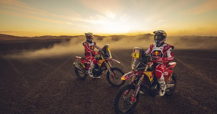 Red Bull GasGas Factory Racing si prepara per la Dakar 2024
