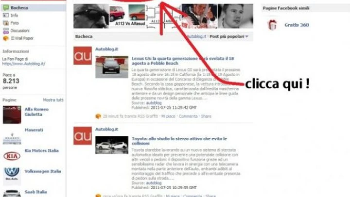 Autoblog su Facebook: oltre 9070 iscritti; Grazie a tutti !