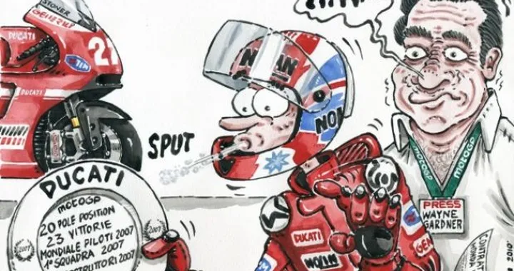 Casey Stoner irriconoscente