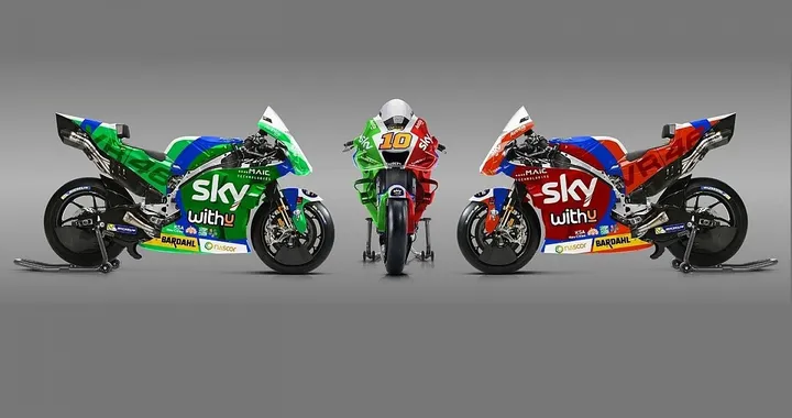 MotoGP, Luca Marini al Mugello con una livrea tricolore