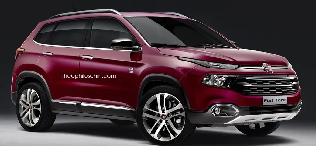 SUV Fiat Toro: i render