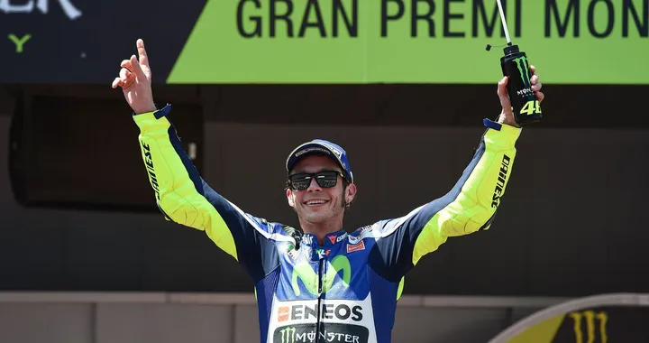 Valentino Rossi: "Questa vittoria è per Salom"