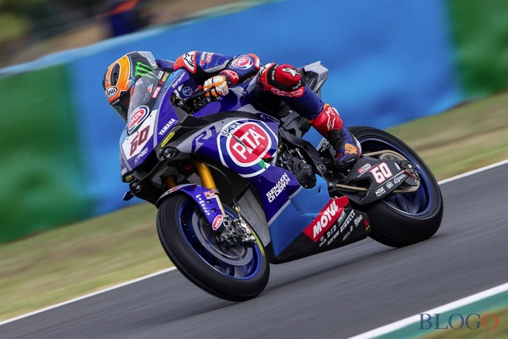 SBK Magny-Cours: Day-1 a Van der Mark