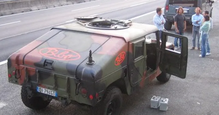 Prova Hummer H2: giornata nera per le militari...