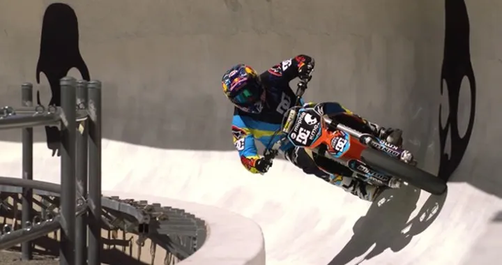 Robbie Maddison giù dal trampolino olimpico [Video]