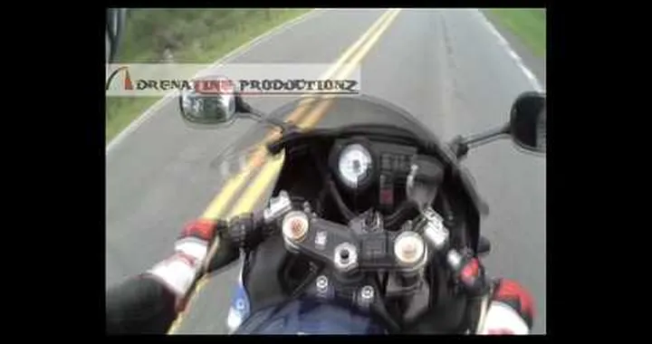 Motorcycle Hits Deer @ 85 mph | Helmet Cam