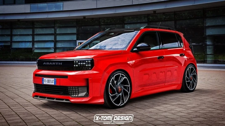 Fiat Grande Panda Abarth, pronta con motori a combustione